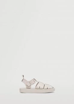 Leather Jelly Shoes Black -Mango Shoes Sales unnamed file 105