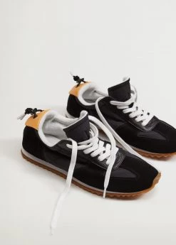 Leather Mixed Sneakers Burnt Orange -Mango Shoes Sales unnamed file 1062