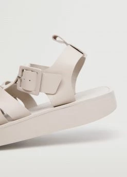 Leather Jelly Shoes Black -Mango Shoes Sales unnamed file 107