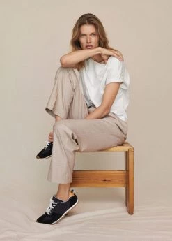 Leather Mixed Sneakers Burnt Orange -Mango Shoes Sales unnamed file 1074