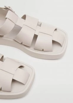 Leather Jelly Shoes Black -Mango Shoes Sales unnamed file 108