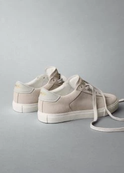 Lace-up Leather Sneakers Light Heather Grey -Mango Shoes Sales unnamed file 1080