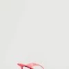 Vinyl High Sandals Bubblegum Pink