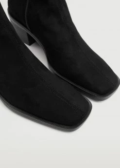 High Heel Boots Black -Mango Shoes Sales unnamed file 1180