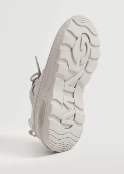 Lace-up Mixed Sneakers Black -Mango Shoes Sales unnamed file 1226