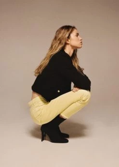 Heel Sock Boots Black