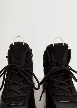 High-cut Trainers With Laces Black -Mango Shoes Sales unnamed file 1279