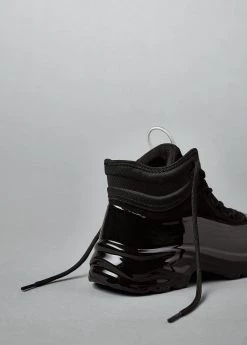 High-cut Trainers With Laces Black -Mango Shoes Sales unnamed file 1280