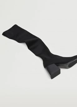 High Heel Boots Brown -Mango Shoes Sales unnamed file 1311