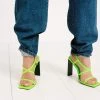 Heel Strips Sandals Pastel Green