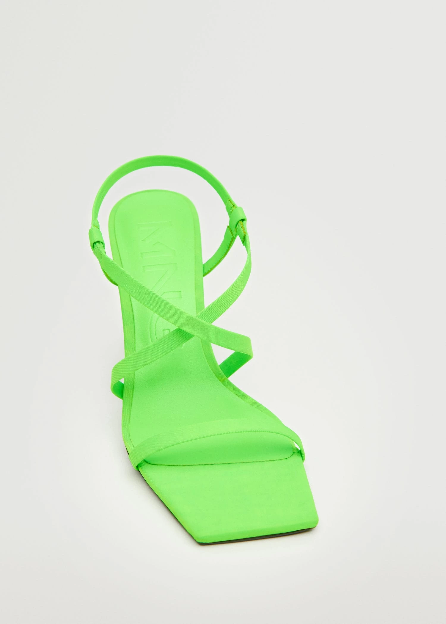Heel Strips Sandals Pastel Green 7 Heel Strips Sandals Pastel Green - Image 5