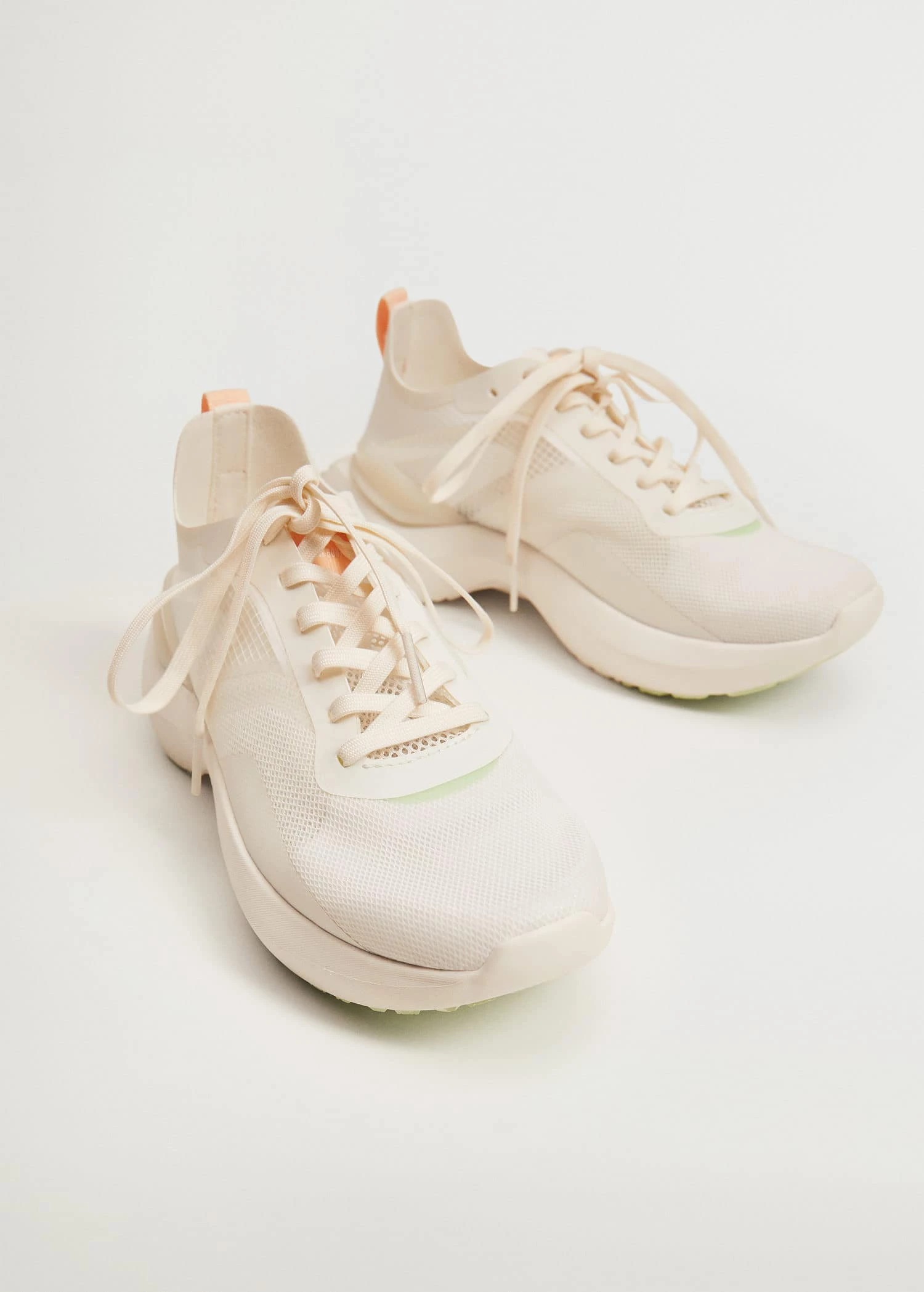 Shoes With Transparent Panels Khaki 5 Shoes With Transparent Panels Khaki - Image 3