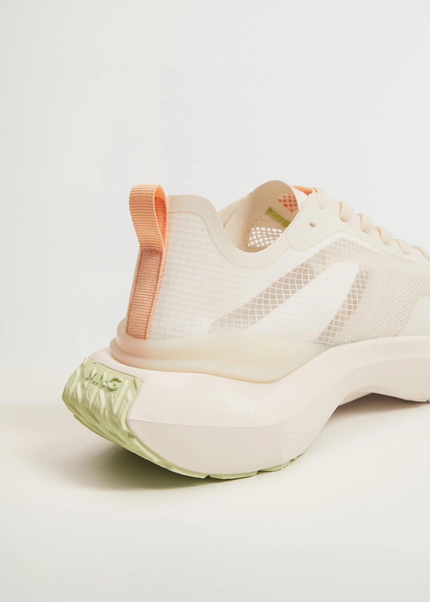 Shoes With Transparent Panels Khaki 6 Shoes With Transparent Panels Khaki - Image 4