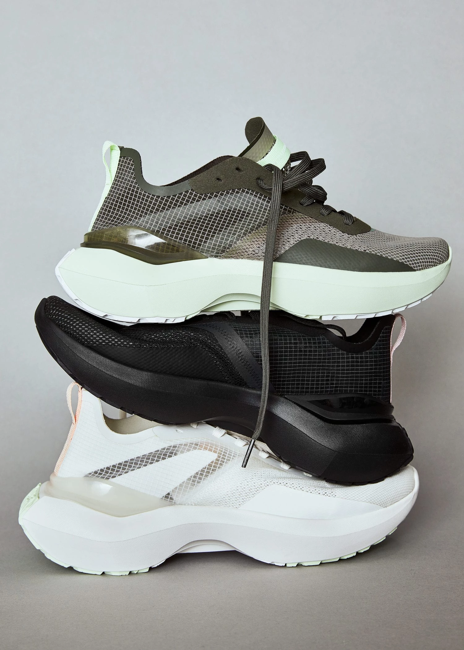 Shoes With Transparent Panels Khaki 27 Shoes With Transparent Panels Khaki - Image 25