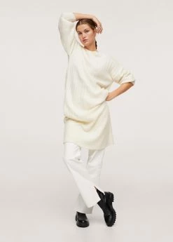 Serrated Sole Leather Ankle Boot Black