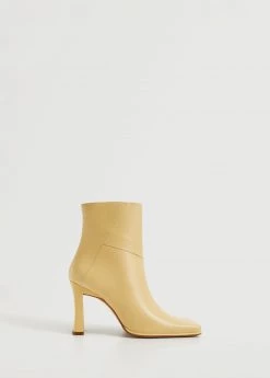 Squared Toe Leather Ankle Boots Black 26 Squared Toe Leather Ankle Boots Black -Mango Shoes Sales unnamed file 1517