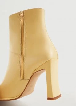 Squared Toe Leather Ankle Boots Black 28 Squared Toe Leather Ankle Boots Black -Mango Shoes Sales unnamed file 1519