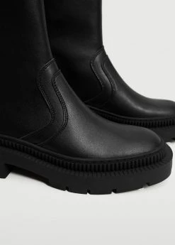 Track Outsole Boots Black 14 Track Outsole Boots Black -Mango Shoes Sales unnamed file 1536