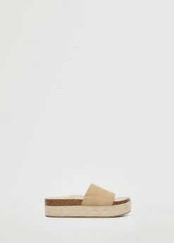 Mango Teen Platform Leather Sandals -Mango Shoes Sales unnamed file 1586