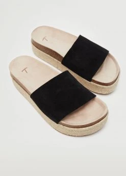 Mango Teen Platform Leather Sandals -Mango Shoes Sales unnamed file 1587