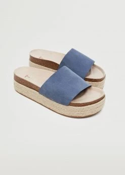 Mango Teen Platform Leather Sandals -Mango Shoes Sales unnamed file 1591