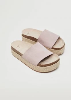 Mango Teen Platform Leather Sandals -Mango Shoes Sales unnamed file 1595