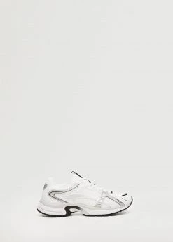 Mango Teen Lace-up Mixed Sneakers White -Mango Shoes Sales unnamed file 1618