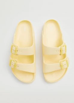 Mango Teen Flip Flops Buckles Pastel Green -Mango Shoes Sales unnamed file 1648