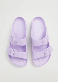 Mango Teen Flip Flops Buckles Pastel Green -Mango Shoes Sales unnamed file 1653