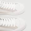 Mango Teen Lace-up High-top Trainers White
