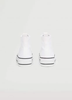 Mango Teen High Platform Sneaker White -Mango Shoes Sales unnamed file 1682