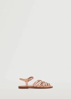 Mango Kids Criss-cross Straps Sandals Silver -Mango Shoes Sales unnamed file 1700