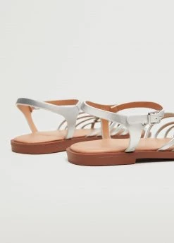 Mango Kids Criss-cross Straps Sandals Silver -Mango Shoes Sales unnamed file 1703