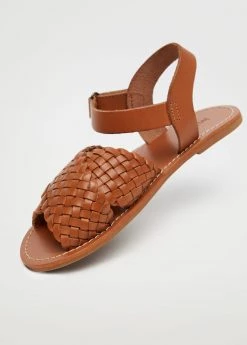 Mango Kids Leather Braided Sandals -Mango Shoes Sales unnamed file 1738