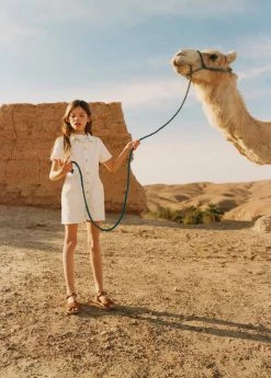 Mango Kids Leather Braided Sandals -Mango Shoes Sales unnamed file 1740