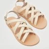 Mango Kids Leather Straps Sandals