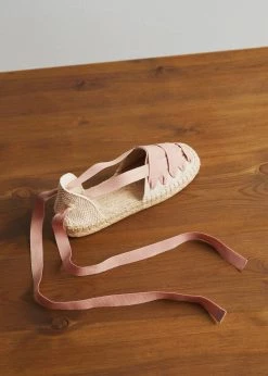 Mango Kids Lace-up Linen Espadrilles Sand 24 Mango Kids Lace-up Linen Espadrilles Sand -Mango Shoes Sales unnamed file 1794