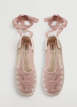 Mango Kids Lace-up Linen Espadrilles Sand 26 Mango Kids Lace-up Linen Espadrilles Sand -Mango Shoes Sales unnamed file 1796