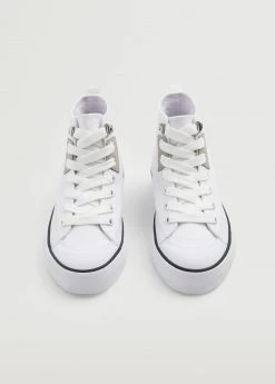 Mango Kids Lace-up Boot Trainers White -Mango Shoes Sales unnamed file 1809