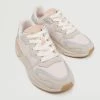 Mango Kids Lace-up Mixed Sneakers White -Mango Shoes Sales unnamed file 1856