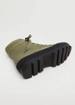 Mango Kids Track Outsole Boots Khaki -Mango Shoes Sales unnamed file 1879