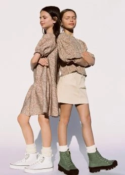 Mango Kids Track Outsole Boots Khaki -Mango Shoes Sales unnamed file 1882