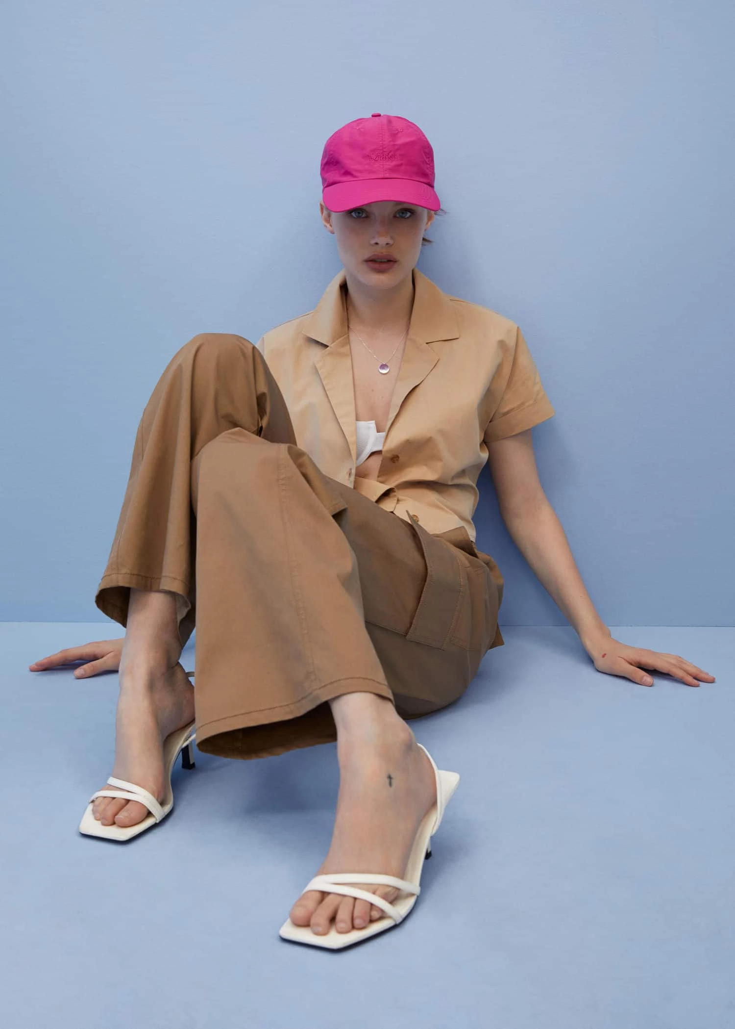 Heel Leather Sandals White 3 Heel Leather Sandals White