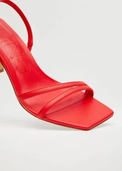 Heel Leather Sandals White 27 Heel Leather Sandals White -Mango Shoes Sales unnamed file 289