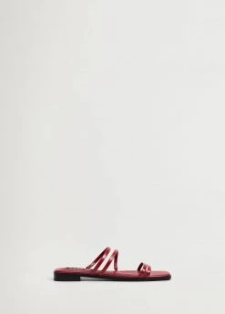 Multiple Strap Sandals Black