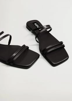 Multiple Strap Sandals Black -Mango Shoes Sales unnamed file 324