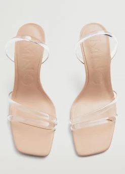 Vinyl High Sandals Nude -Mango Shoes Sales unnamed file 361