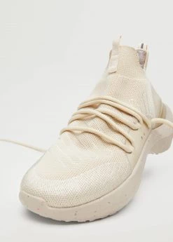 Contrast Sole Sneakers Beige -Mango Shoes Sales unnamed file 372