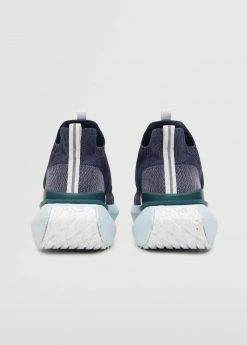 Contrast Sole Sneakers Beige -Mango Shoes Sales unnamed file 377