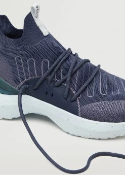 Contrast Sole Sneakers Beige -Mango Shoes Sales unnamed file 380